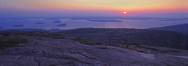 Cadillac Mountain Sunrise, Acadia National Park, Maine